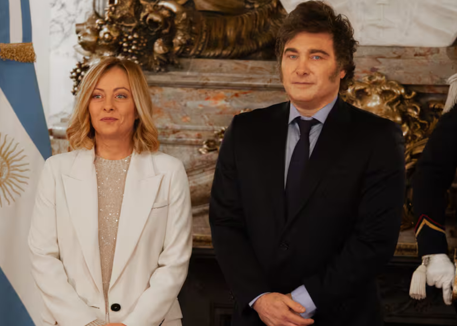 Javier Milei recibe a la premier italiana Giorgia Meloni en la Casa Rosada y darán un mensaje conjunto